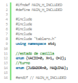 Tres en raya usando C++