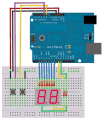 Display múltiple de 7 segmentos con Arduino