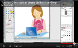 Cómo aplicar glitters (brillos) con Gimp
