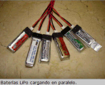 ¿Es viable la carga de baterías LiPo en paralelo?