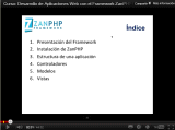Desarrollo de Aplicaciones Web con el Framework ZanPHP HD (1/10)