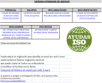 Sistema integrado de gestión en Excel vEnero 2013