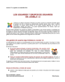 Los usuarios y grupos en Joomla 1.5