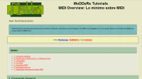 MIDI Overview: Lo minimo sobre MIDI