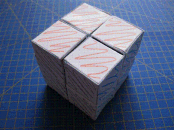 Cubo Rubik 2×2 para ser construido por niños