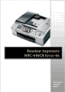 Resetear impresora Brother MFC-440CN Error 46