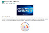 Windows 10 - Iniciación