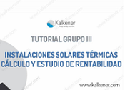 Dimensionado de instalaciones solares térmicas