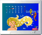 Calendario Octubre 2009 Salvapantallas Animado