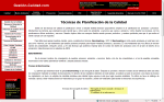 Técnicas de Planificación de la Calidad