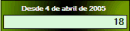 Contador de visitas Flash