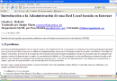 Administración de una Red Local basada en Internet