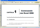 Comenzando con Excel 2000