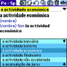 SlovoEd Portuguese-Spanish-Portuguese Palm dictionary v4.14