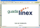 Guía de instalación de Guadalinex Ciudadano rc4