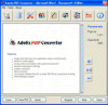 Adolix PDF Converter v2.0 (98/Me)