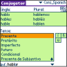 Conjugator plug-in: Spanish v1.3 -Palm