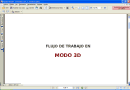 Flujo de trabajo en Modo 3D