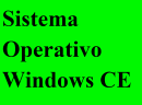 Sistema Operativo Windows CE
