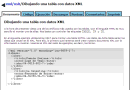 Dibujando una tabla con datos XML