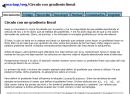 Círculo con gradiente lineal