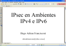 IPsec en Ambientes IPv4 e IPv6