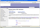 Mi primer Script en PHP: Hola Mundo