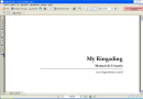 Manual de usuario de My Ringading