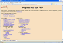 Páginas web con PHP