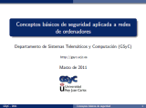 Conceptos básicos de seguridad