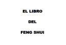 El libro del Feng Shui