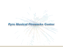 Manual del usuario de Pyro Musical Fireworks Center