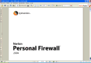 Guía de usuario de Norton Personal Firewall 2006