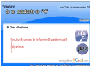 Videodiario de un estudiante de PHP 5º Clase