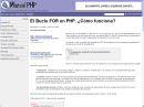 El Bucle FOR en PHP ¿Cómo funciona?