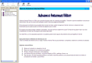 Manual de Advance Internet Filter