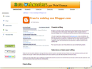 Crea tu weblog con Blogger.com