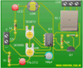 Detector de humo con LED y LDRa