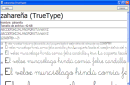 Fuentes caligráficas v1.0
