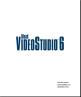 Guía del usuario de Ulead VideoStudio 6.0