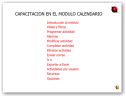 Módulo Calendario de Tactica