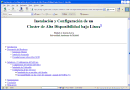 Cluster de Alta Disponibilidad bajo Linux