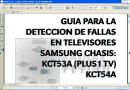 Detección de fallas en TV Samsung