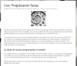 Cron: Programando Tareas