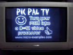 PIC PAL Video Library, para usar un TV como pantalla