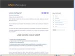 Cómo configurar GNU Mensajes