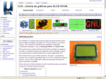 Librería de gráficos para GLCD K0108 en CCS