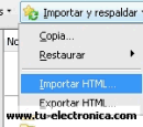 Importar/Exportar Marcadores Firefox