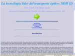 SDH (Syncronous Digital Hierarchy)