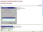 Introducción a las bases de datos con Access